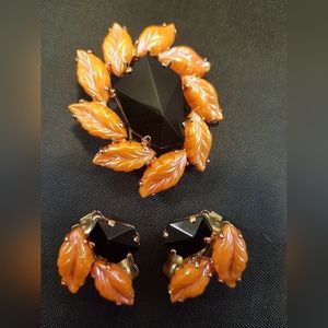 Vintage Brooch and Earring set.